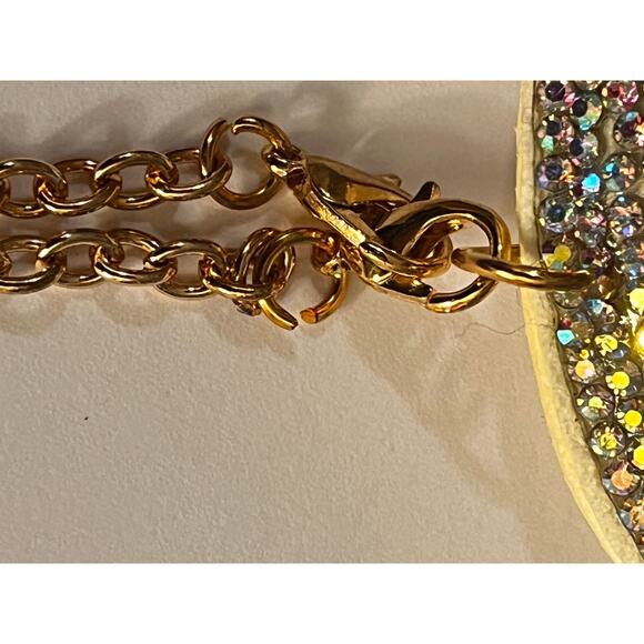 Haikyu!! Kita Shinsuke Rhinestones And A Gold Chain Keyring Charm - Picture 8 of 11